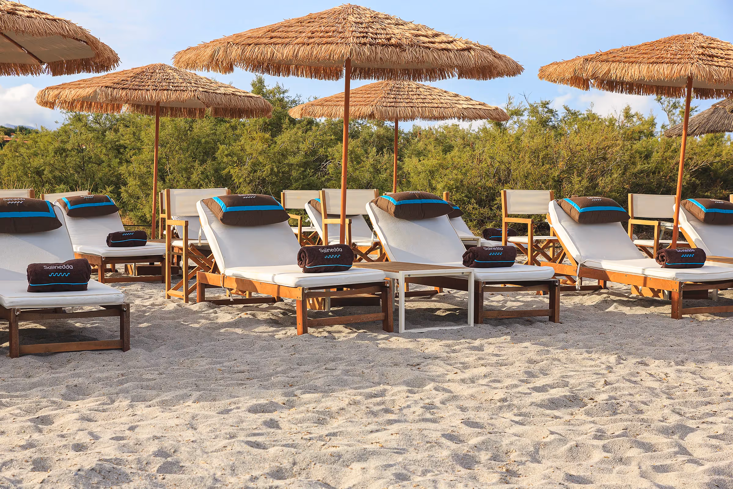 Salinedda Villa private beach area