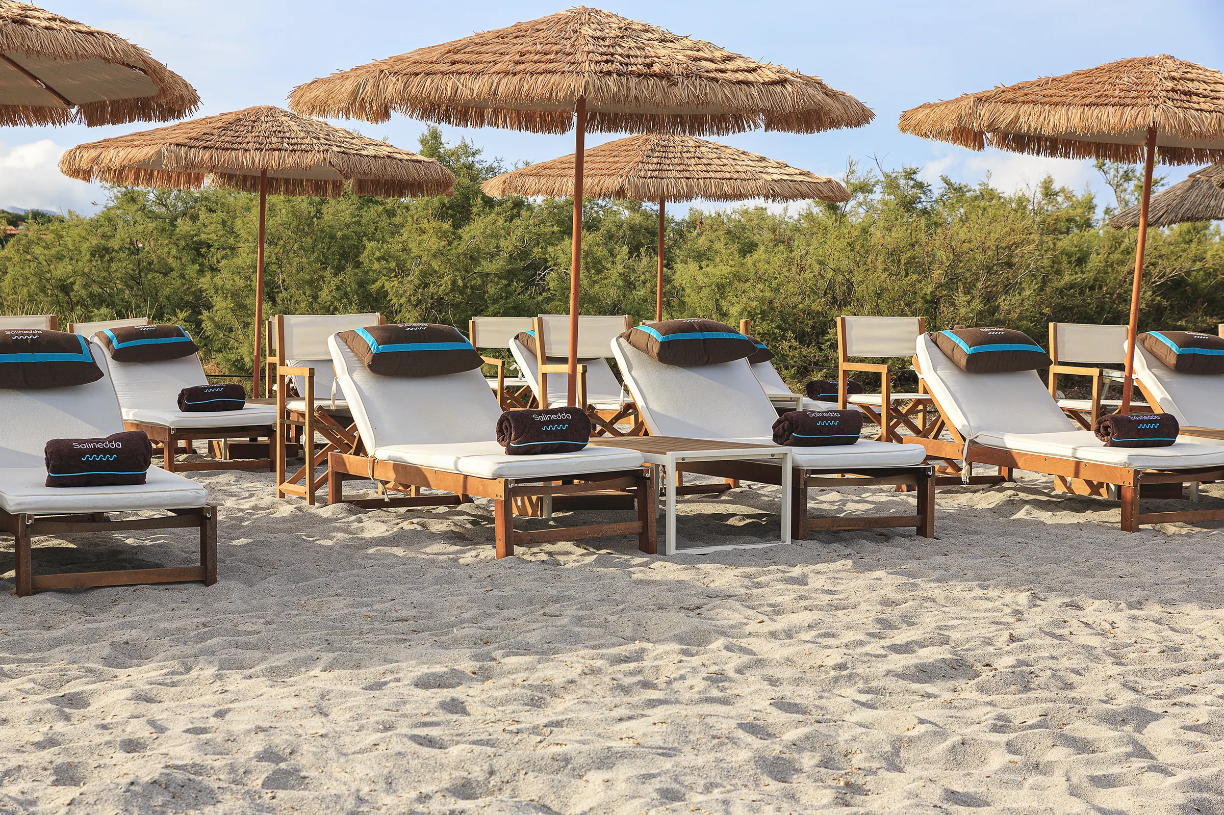 Salinedda Villa private beach area