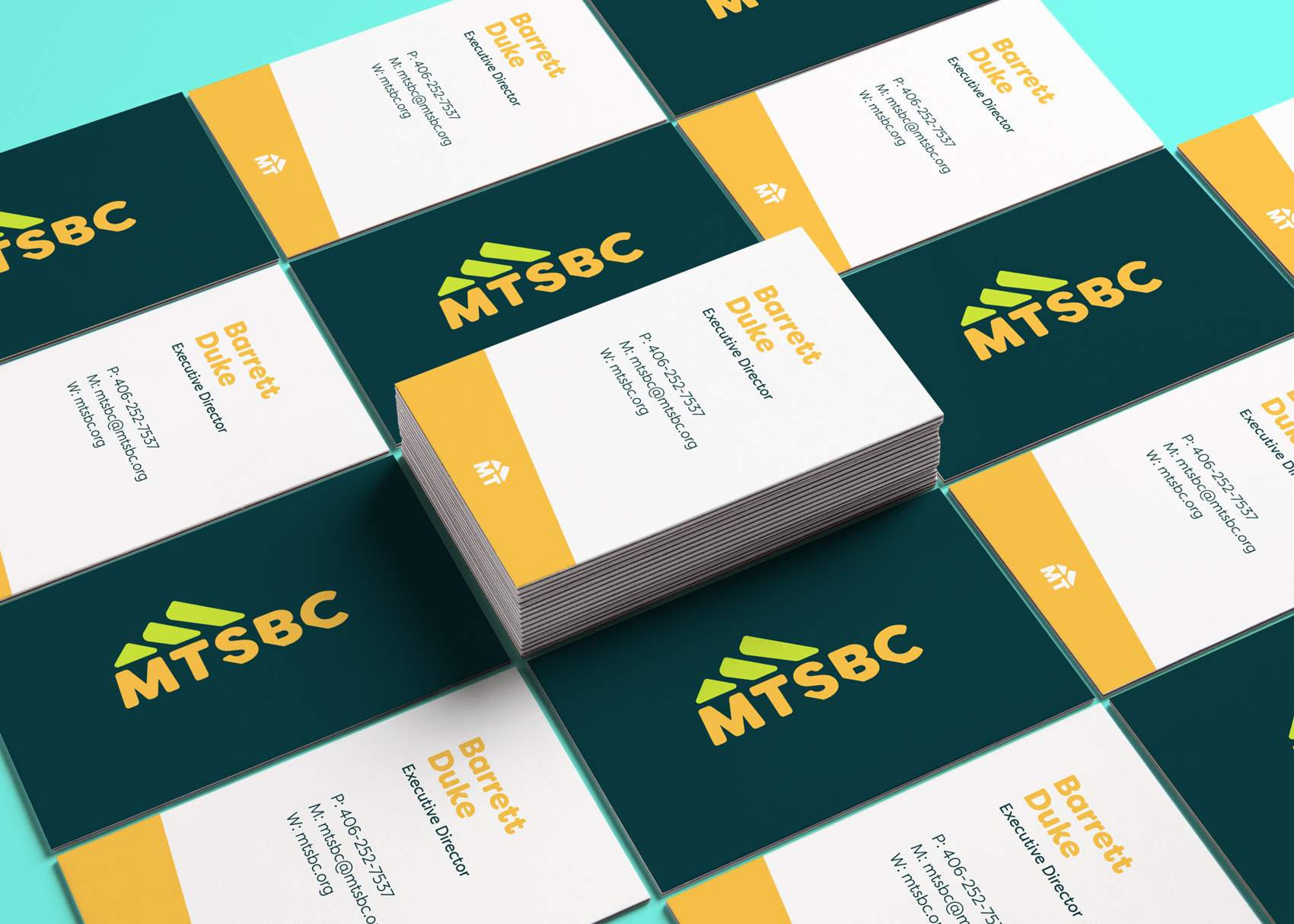 MTSBC (Billings, MT) Branded Business Cards and Logo
