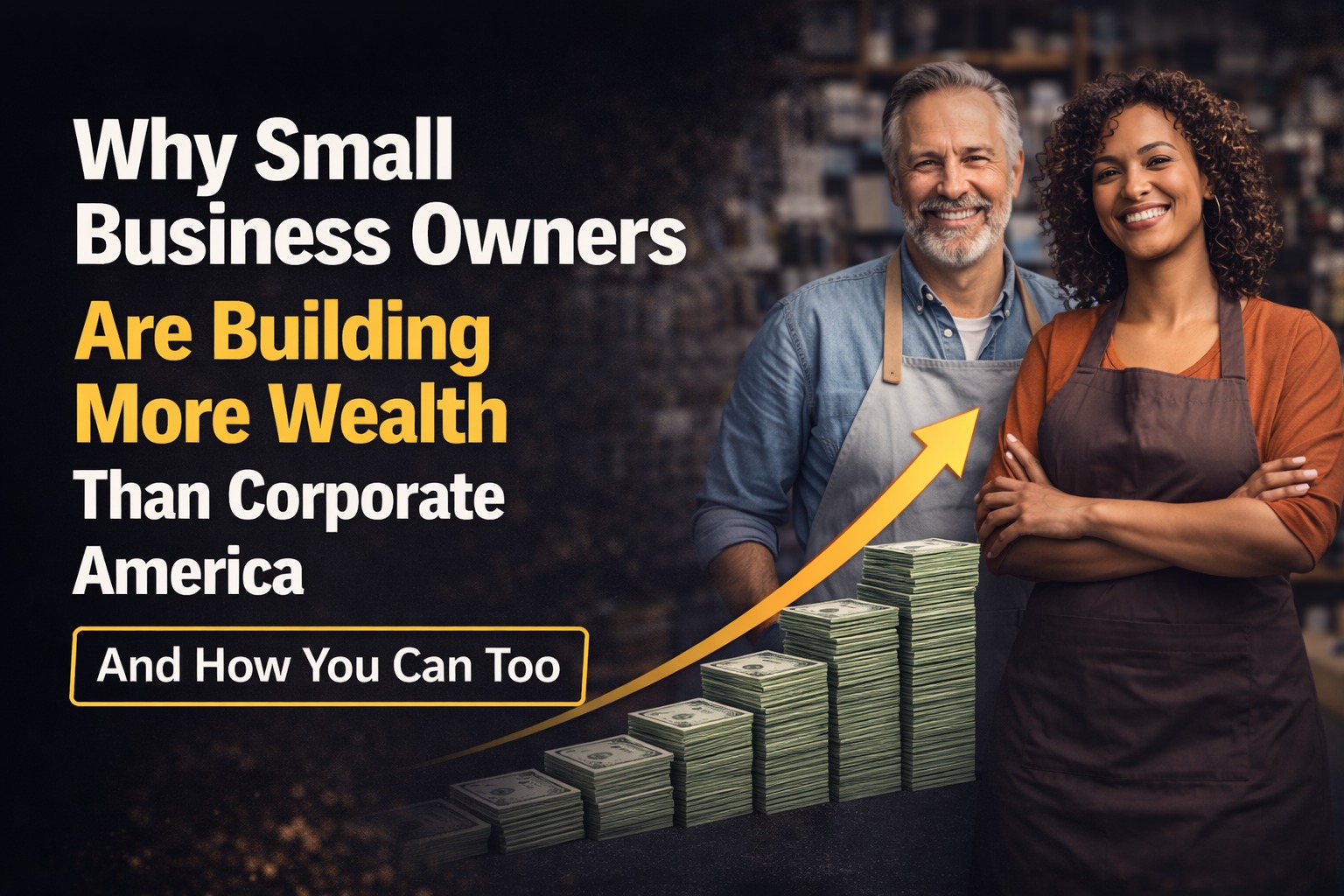 Why Small Business Owners Are Building More Wealth Than Corporate America (And How You Can Too)