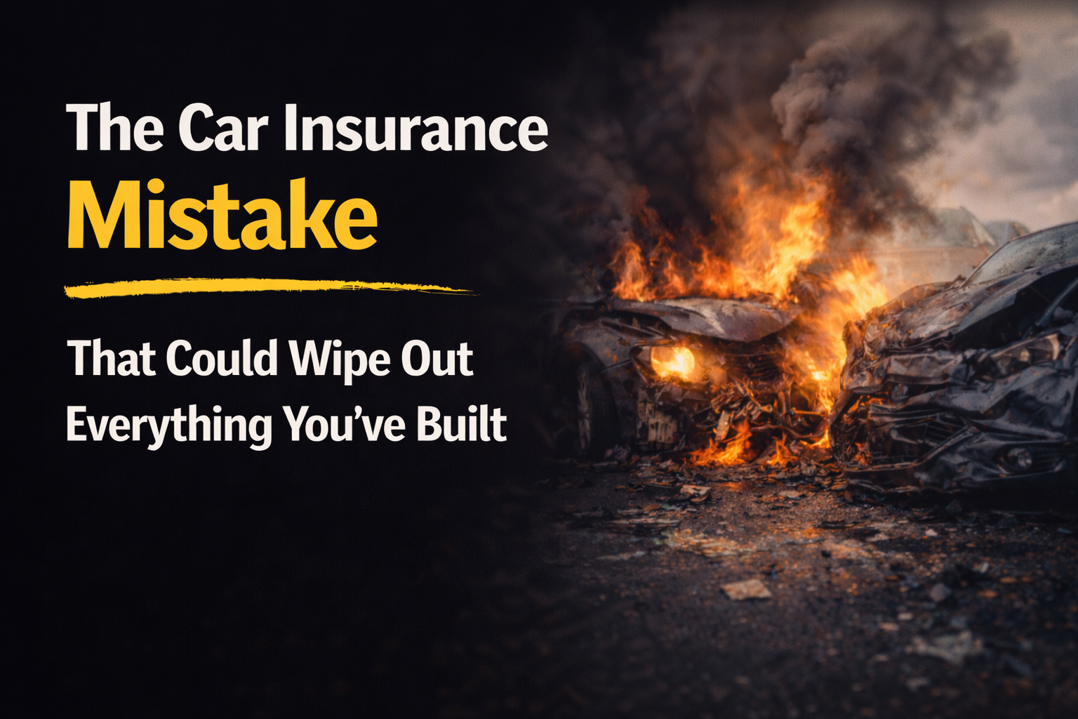 The Car Insurance Mistake That Could Wipe Out Everything You’ve Built