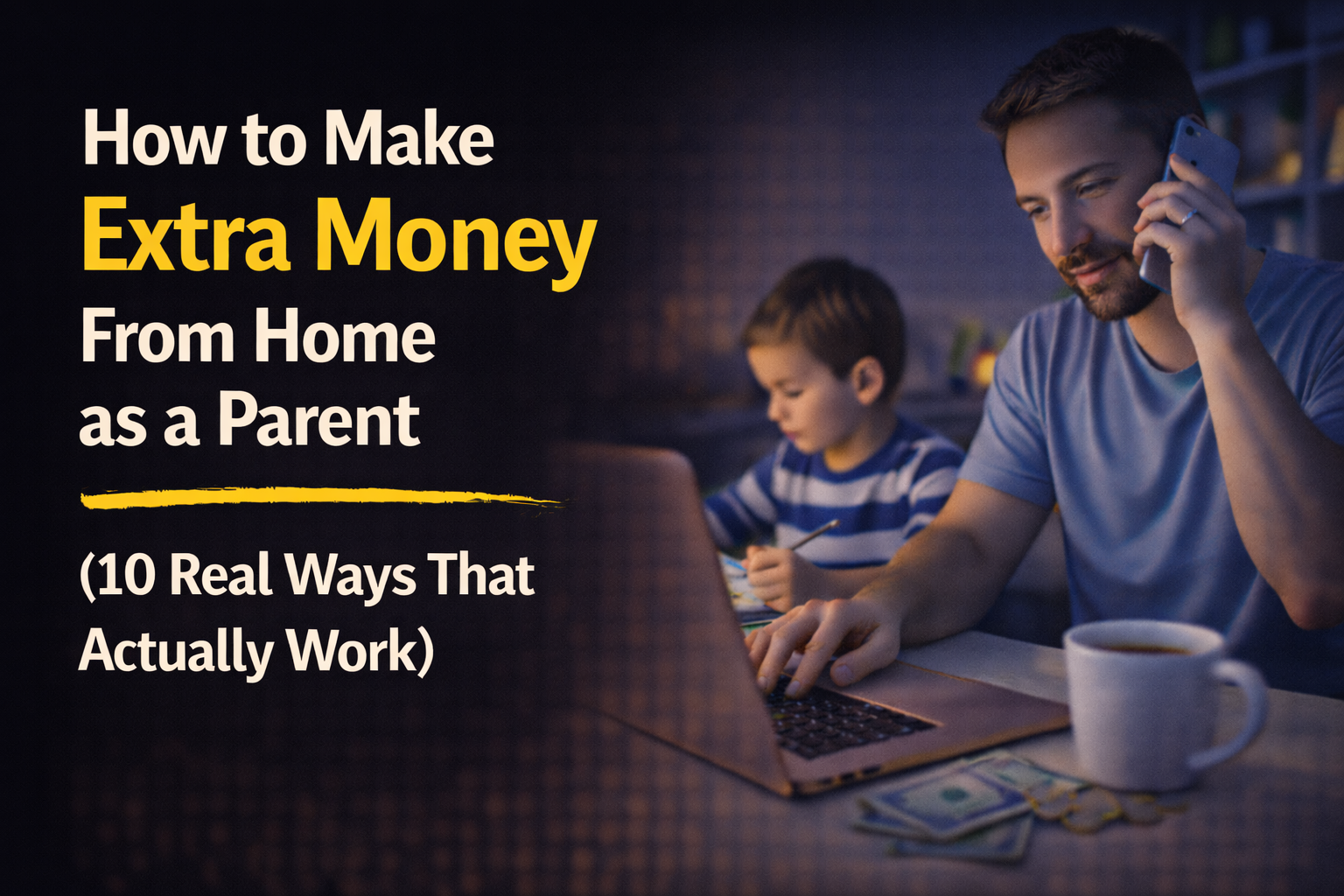 How to Make Extra Money From Home as a Parent (10 Real Ways That Actually Work)