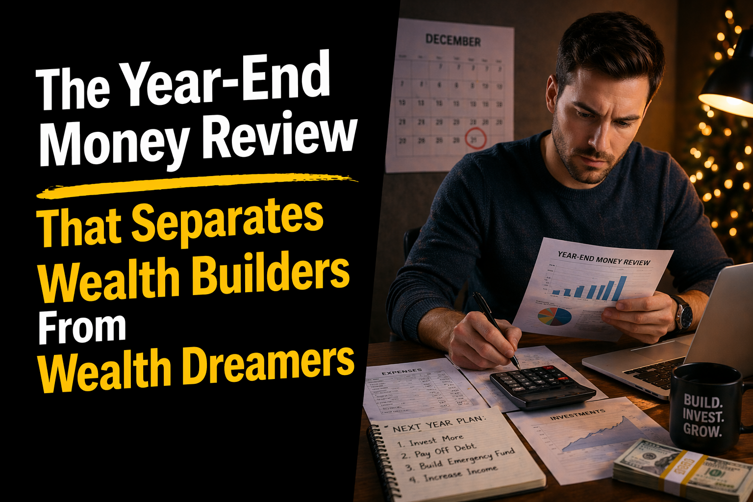 The Year-End Money Review That Separates Wealth Builders From Wealth Dreamers