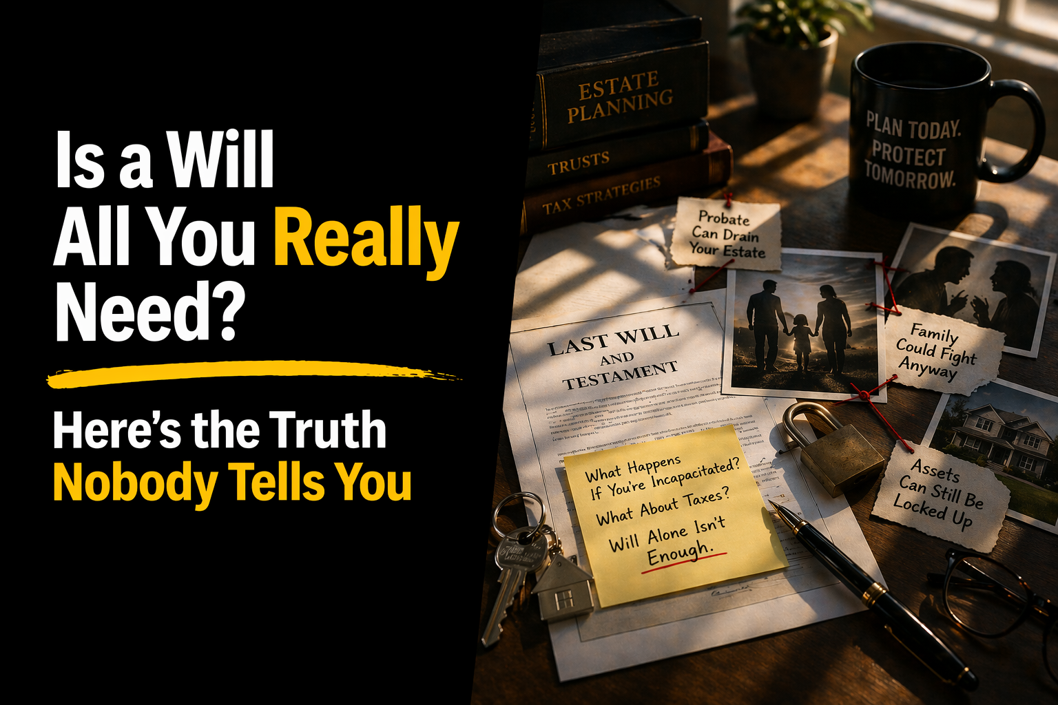 Is a Will All You Really Need? Here's the Truth Nobody Tells You