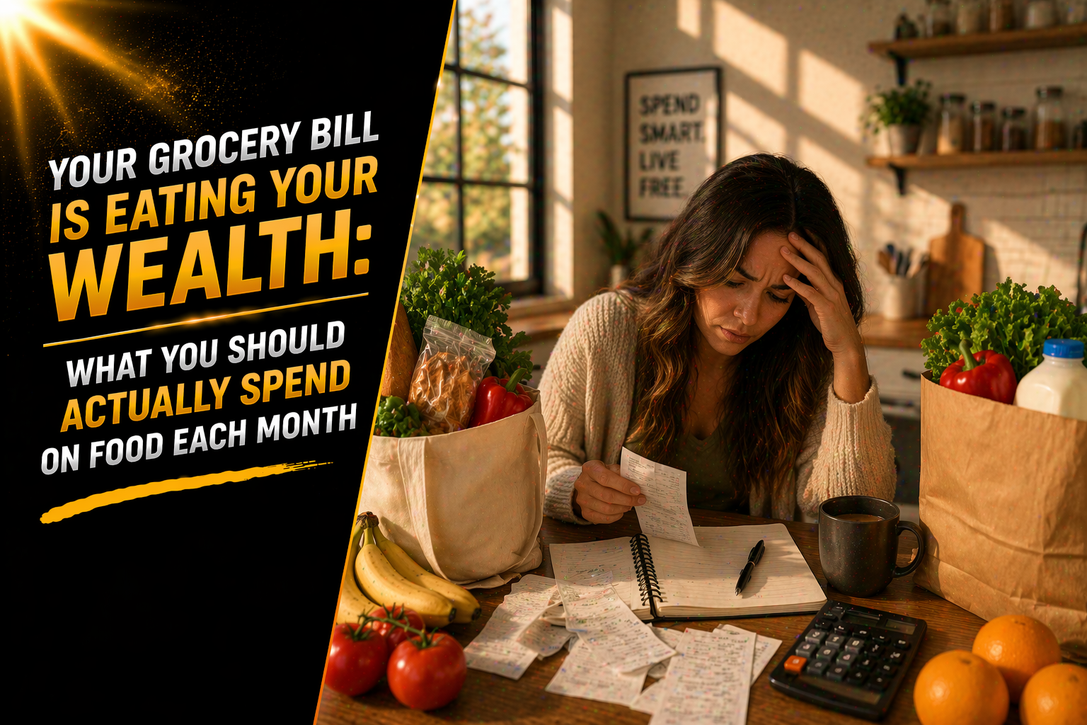 Your Grocery Bill Is Eating Your Wealth: What You Should Actually Spend on Food Each Month