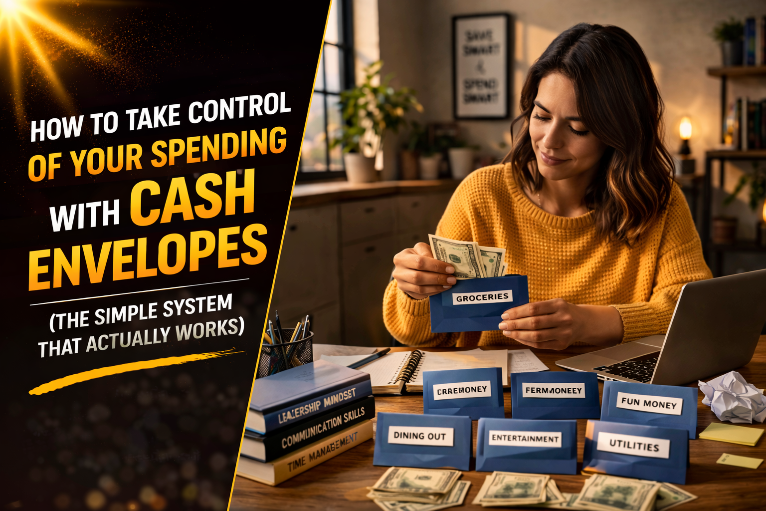 How to Take Control of Your Spending With Cash Envelopes (The Simple System That Actually Works)