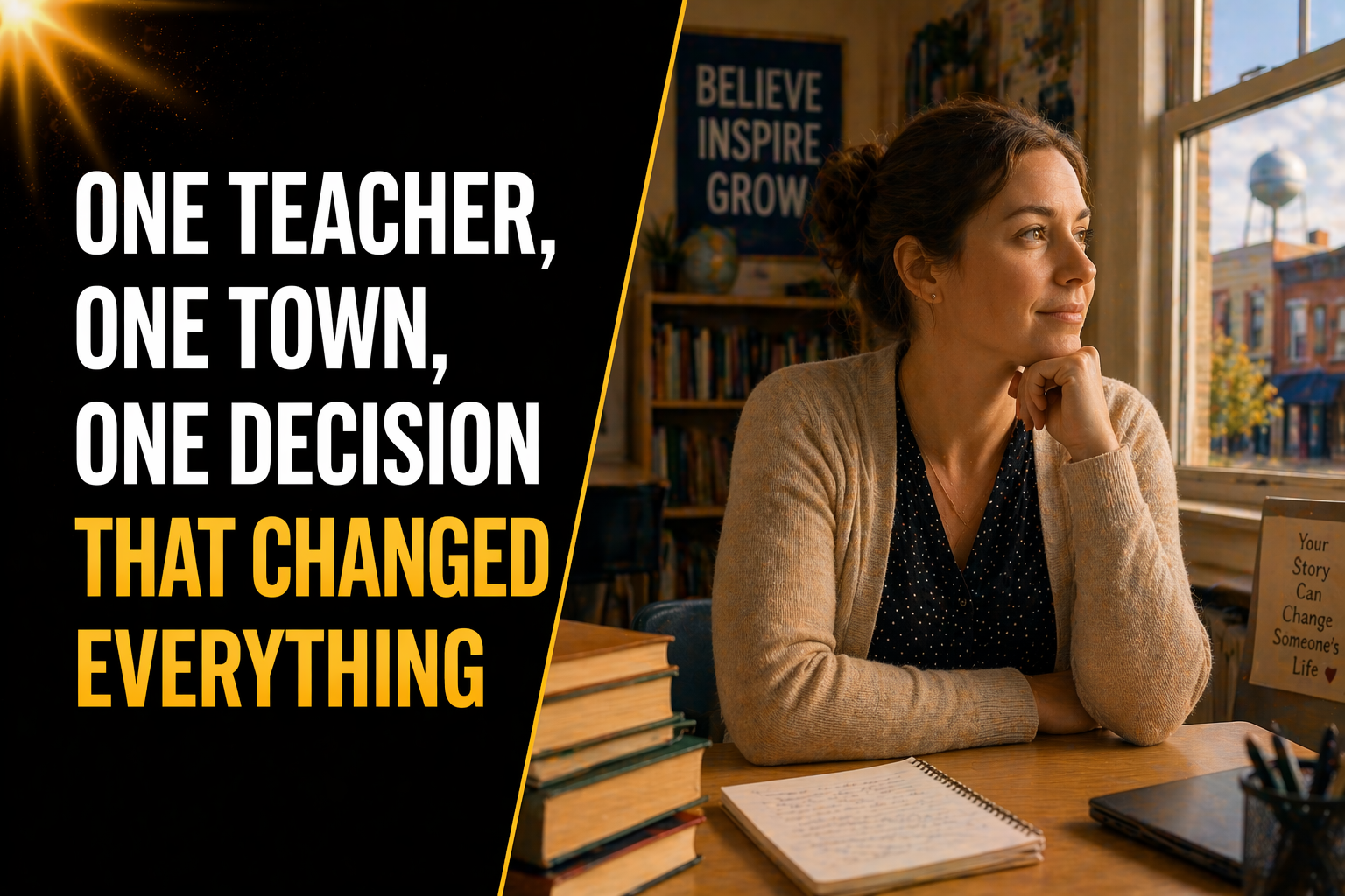 One Teacher, One Town, One Decision That Changed Everything