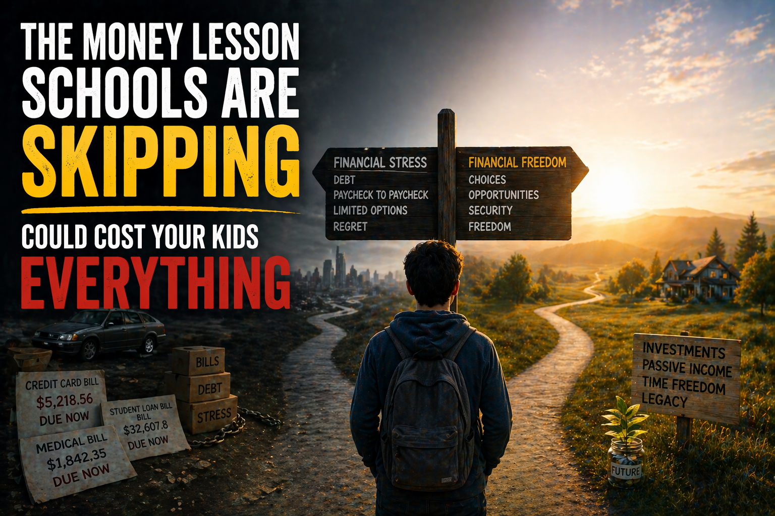 The Money Lesson Schools Are Skipping Could Cost Your Kids Everything