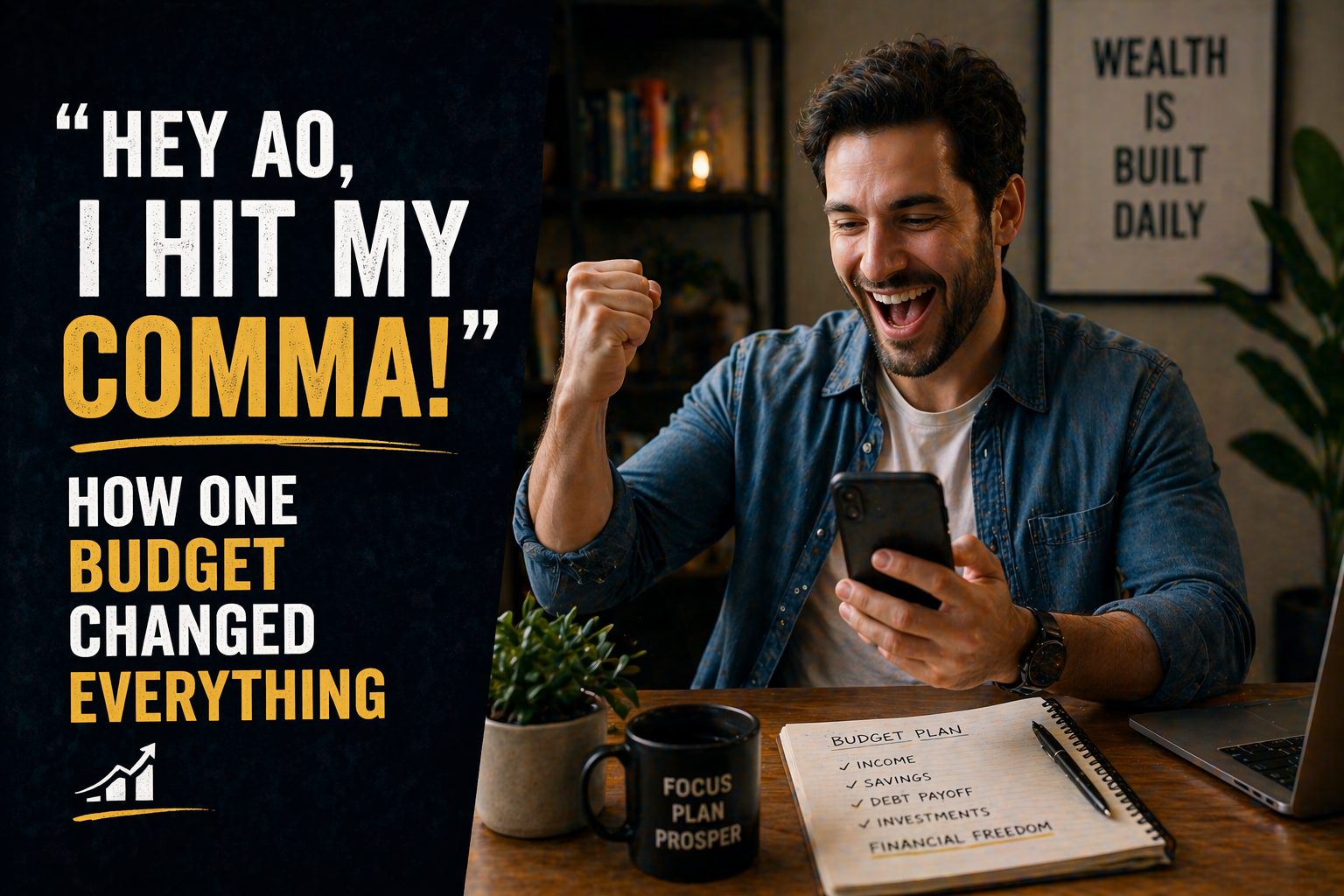 "Hey AO, I Hit My Comma!" — How One Budget Changed Everything