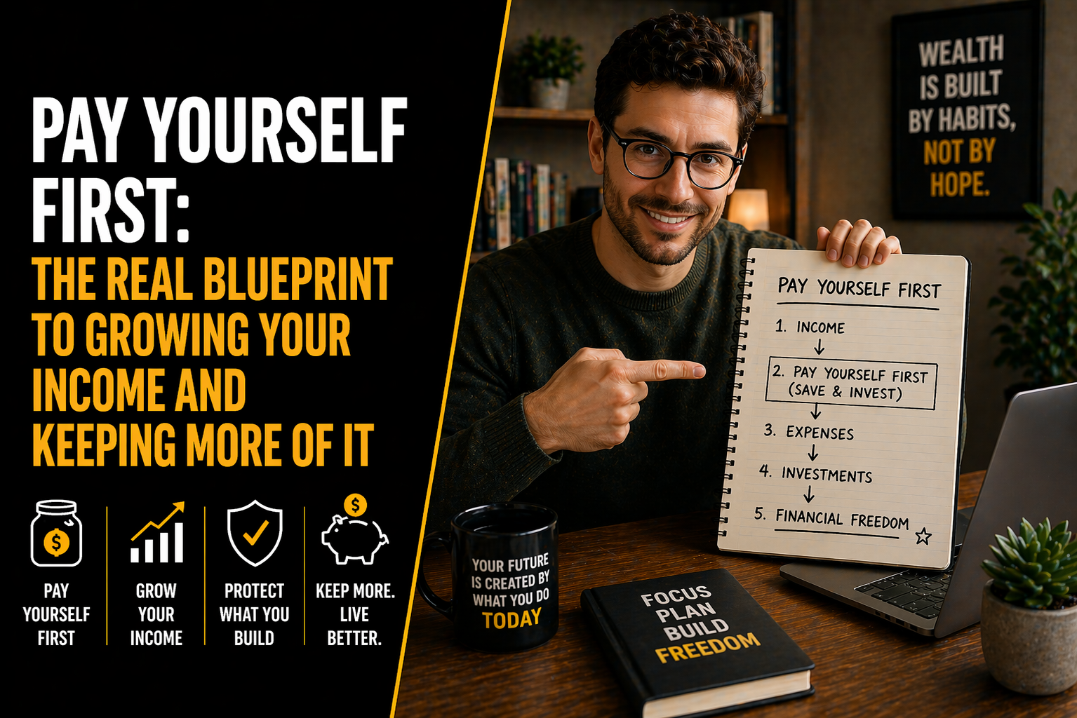 Pay Yourself First: The Real Blueprint to Growing Your Income and Keeping More of It