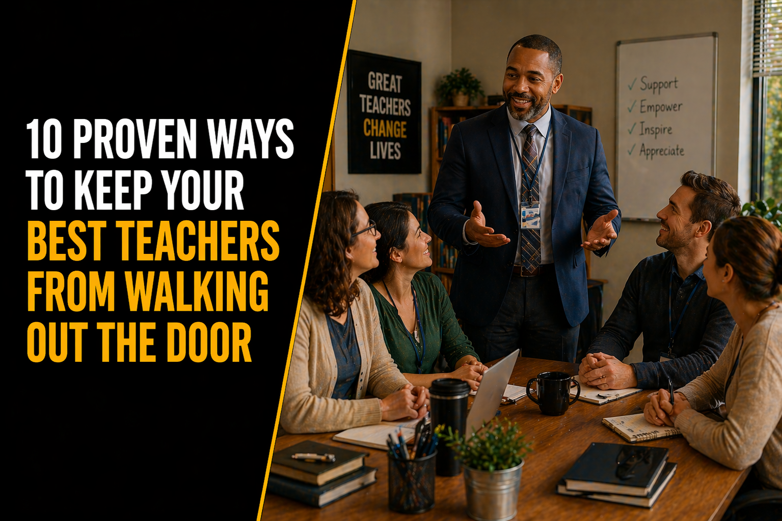 10 Proven Ways to Keep Your Best Teachers From Walking Out the Door