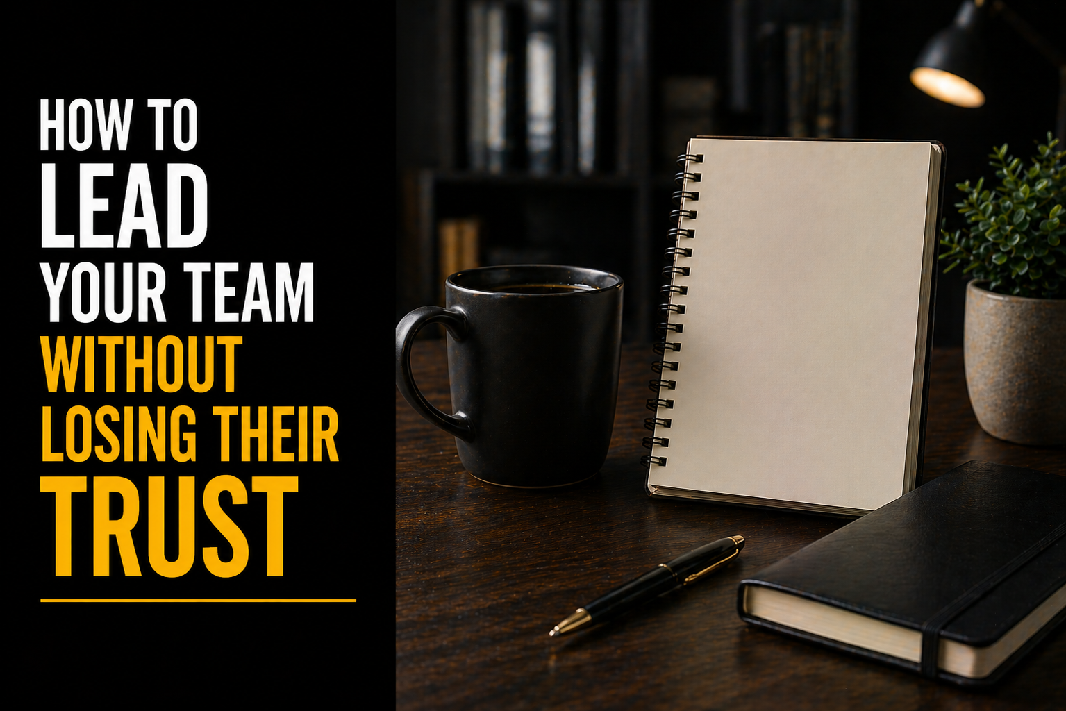 How to Lead Your Team Without Losing Their Trust