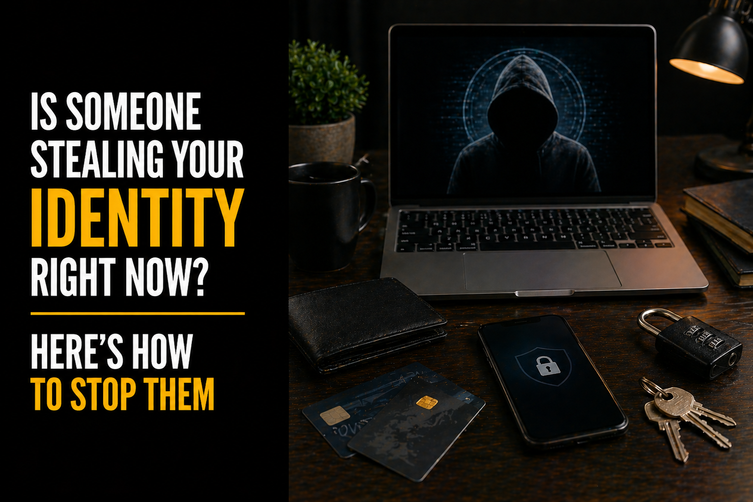 Is Someone Stealing Your Identity Right Now? Here's How to Stop Them