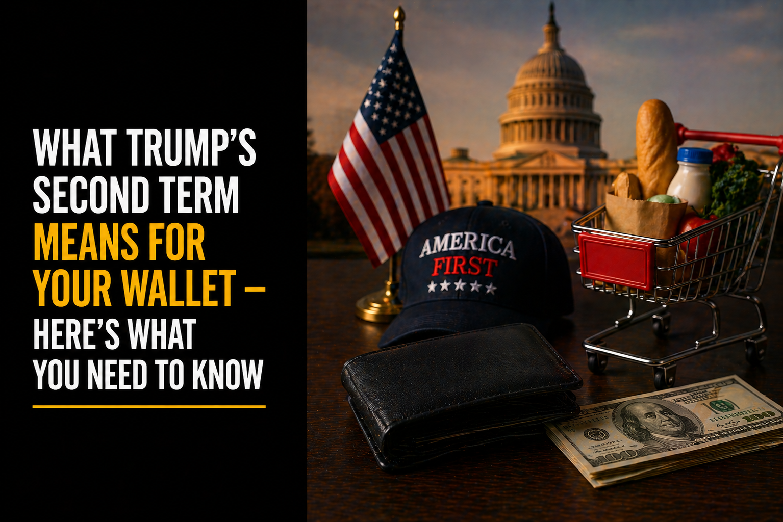 What Trump's Second Term Means for Your Wallet — Here's What You Need to Know