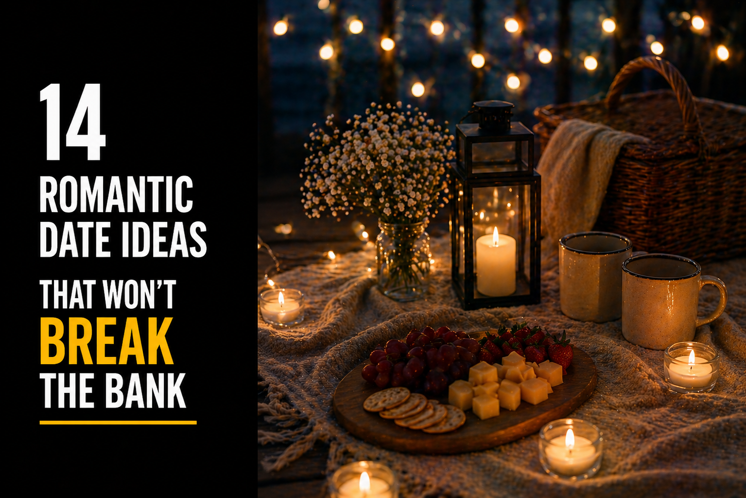 14 Romantic Date Ideas That Won't Break the Bank
