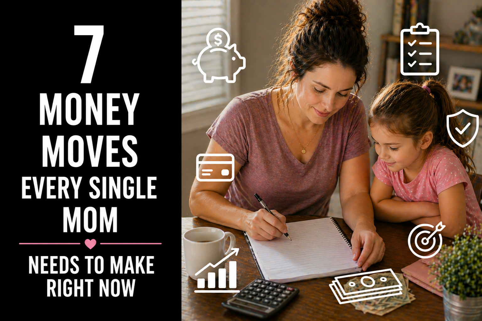 7 Money Moves Every Single Mom Needs to Make Right Now