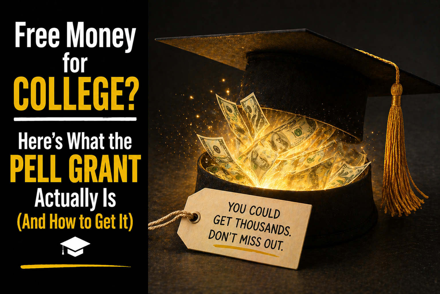 Free Money for College? Here's What the Pell Grant Actually Is (And How to Get It)