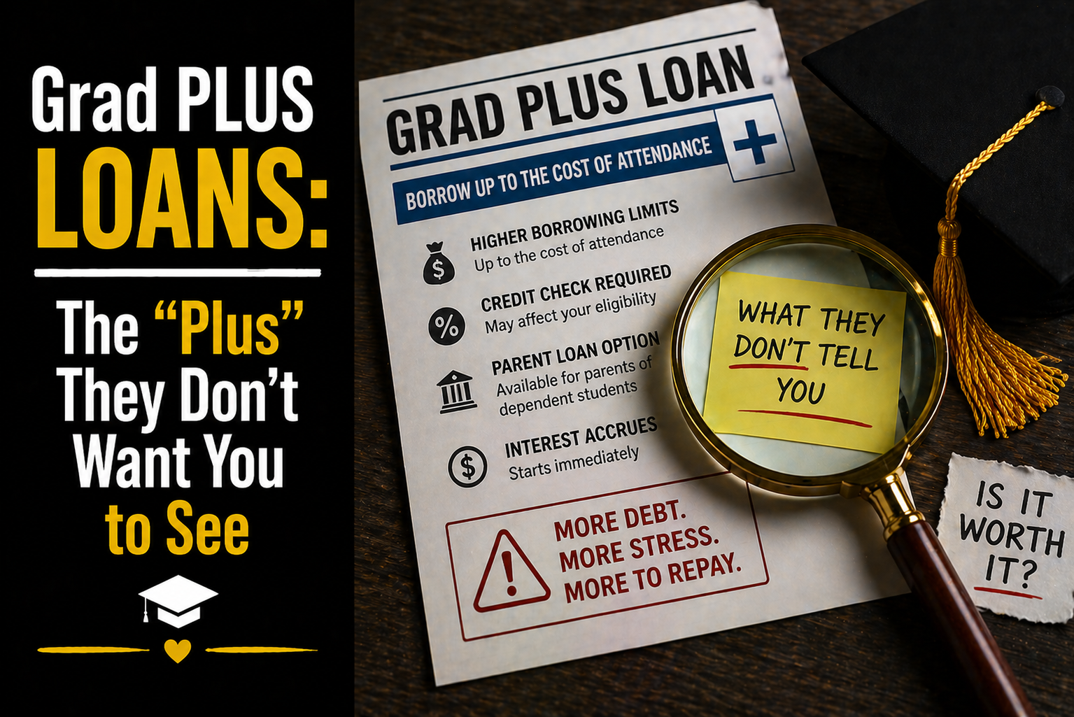 Grad PLUS Loans: The "Plus" They Don't Want You to See