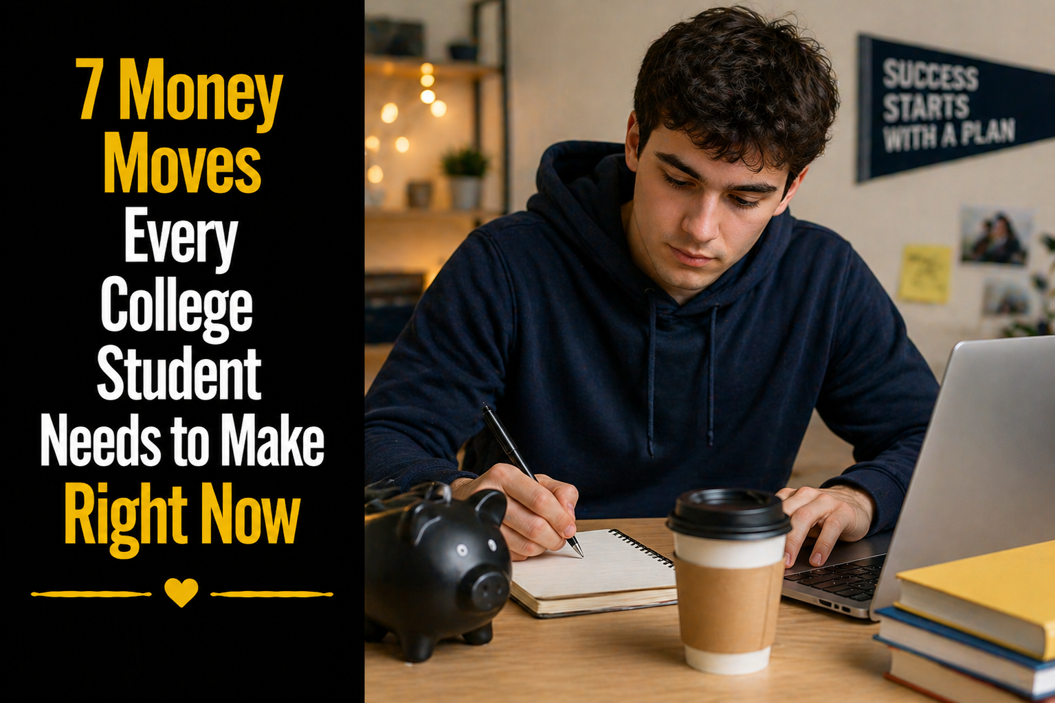 7 Money Moves Every College Student Needs to Make Right Now