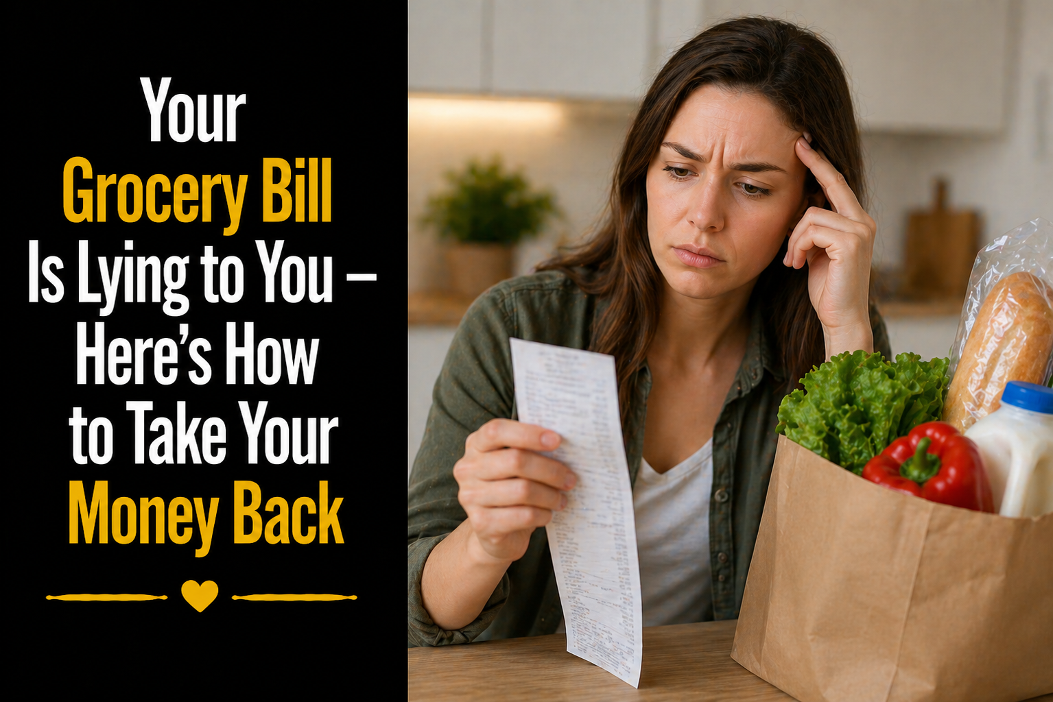 Your Grocery Bill Is Lying to You — Here's How to Take Your Money Back