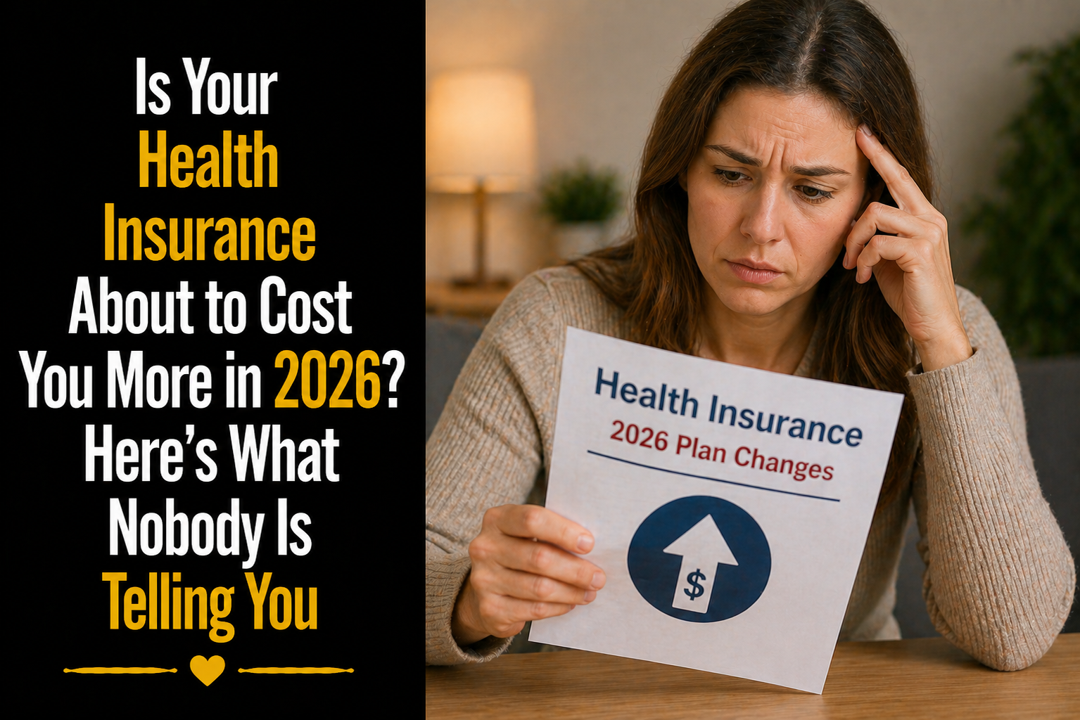 Is Your Health Insurance About to Cost You More in 2026? Here's What Nobody Is Telling You