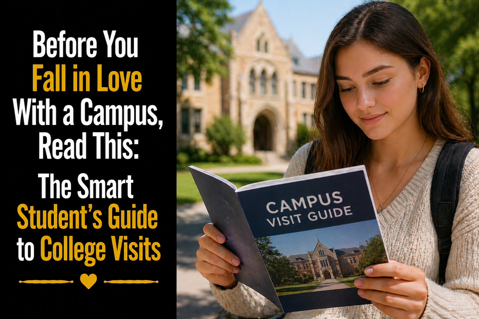 Before You Fall in Love With a Campus, Read This: The Smart Student's Guide to College Visits
