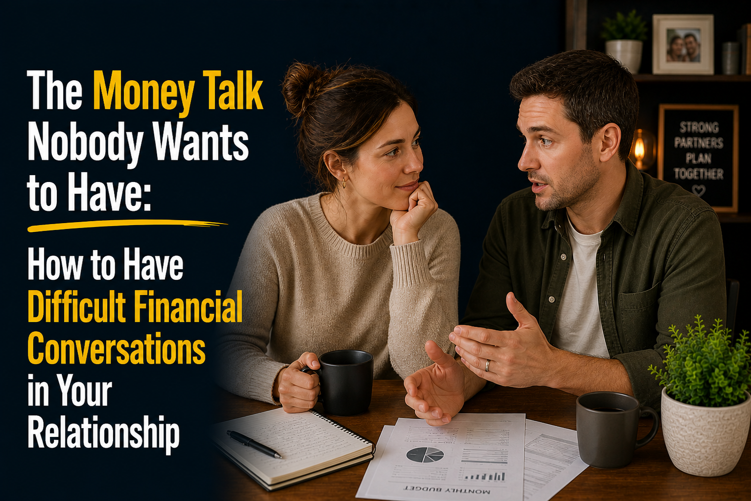 The Money Talk Nobody Wants to Have: How to Have Difficult Financial Conversations in Your Relationship