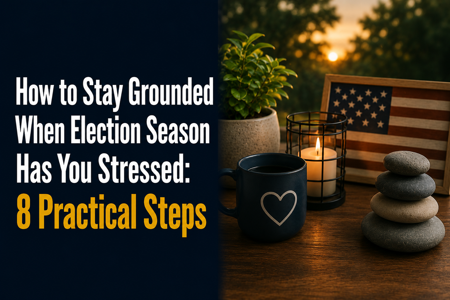 How to Stay Grounded When Election Season Has You Stressed: 8 Practical Steps