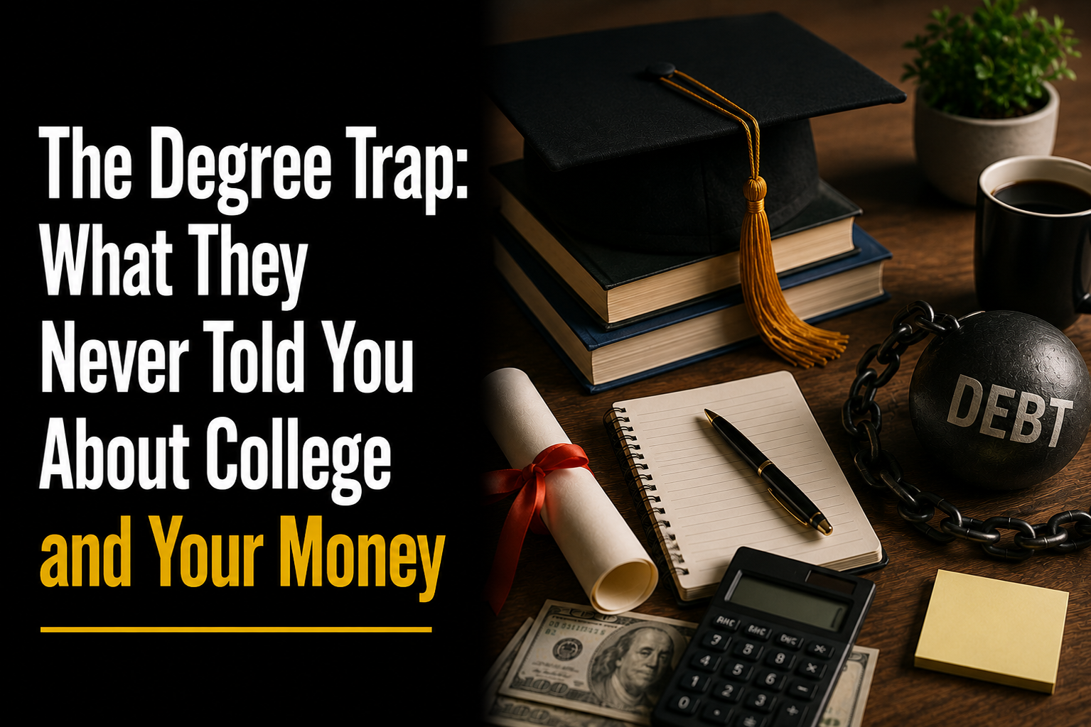 The Degree Trap: What They Never Told You About College and Your Money