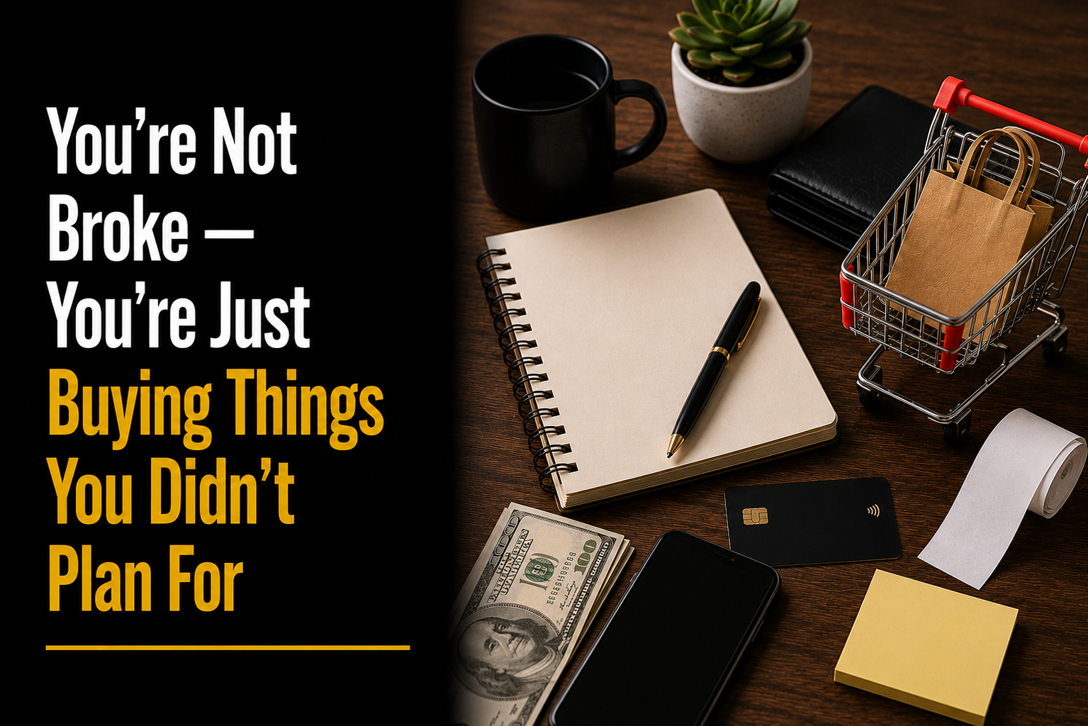 You're Not Broke — You're Just Buying Things You Didn't Plan For