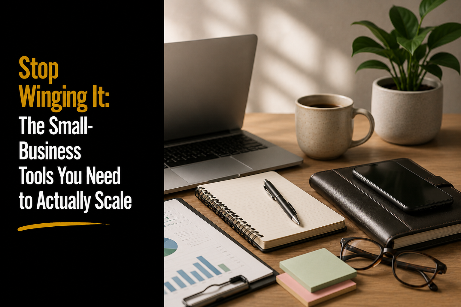 Stop Winging It: The Small-Business Tools You Need to Actually Scale