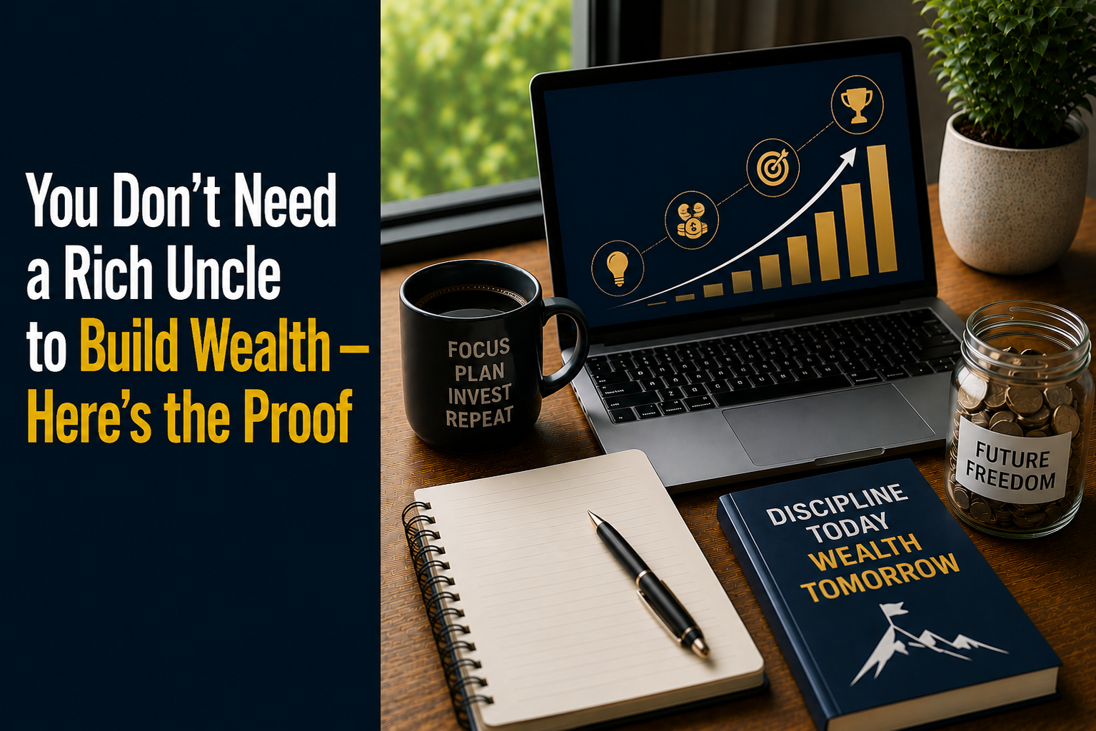 You Don't Need a Rich Uncle to Build Wealth — Here's the Proof