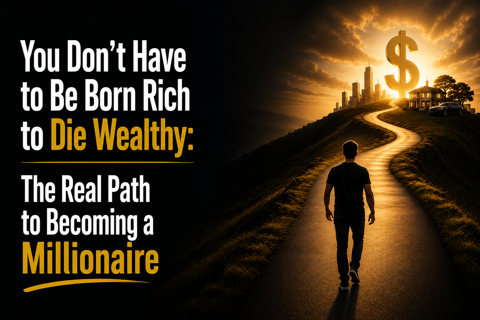 You Don't Have to Be Born Rich to Die Wealthy: The Real Path to Becoming a Millionaire