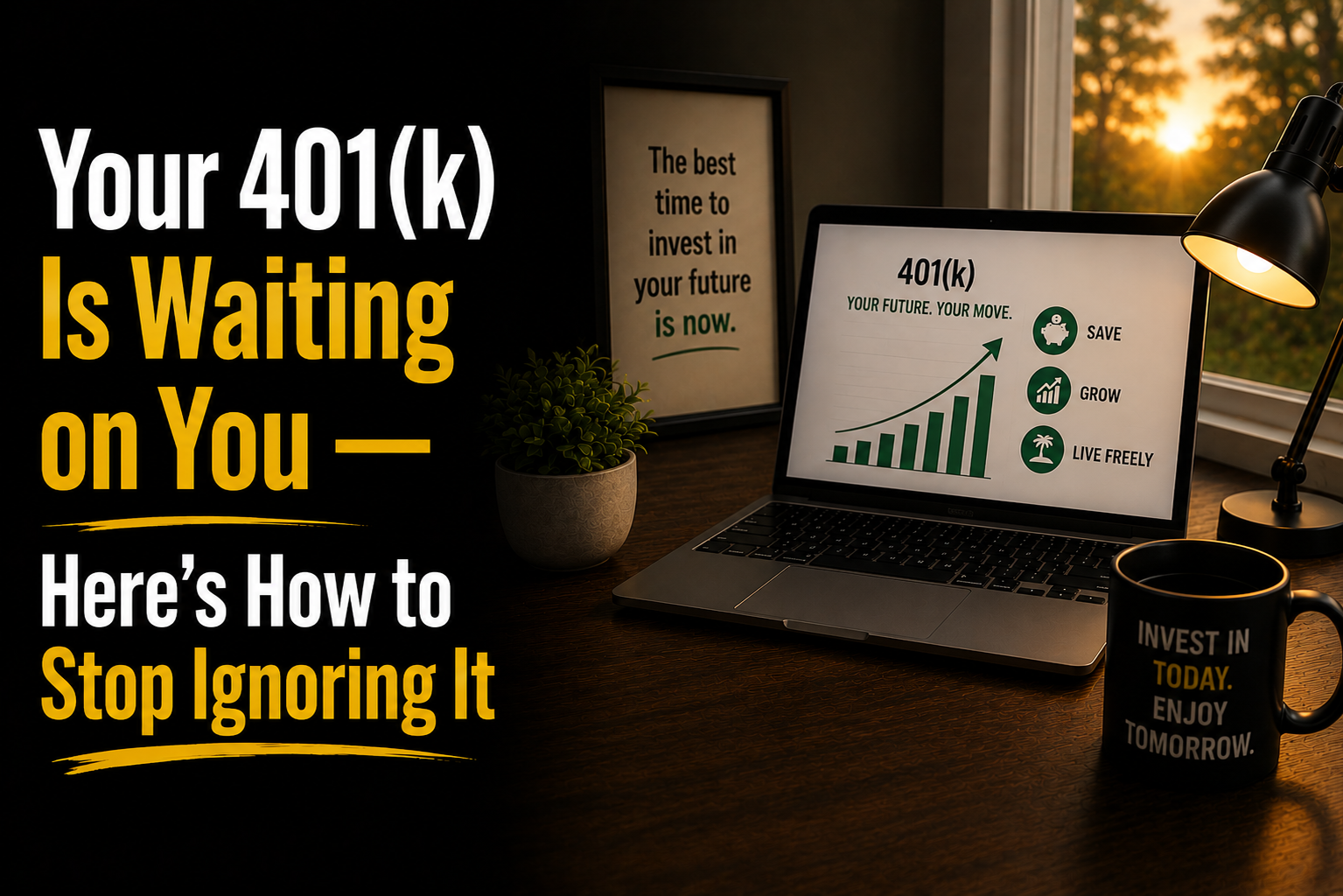 Your 401(k) Is Waiting on You — Here's How to Stop Ignoring It