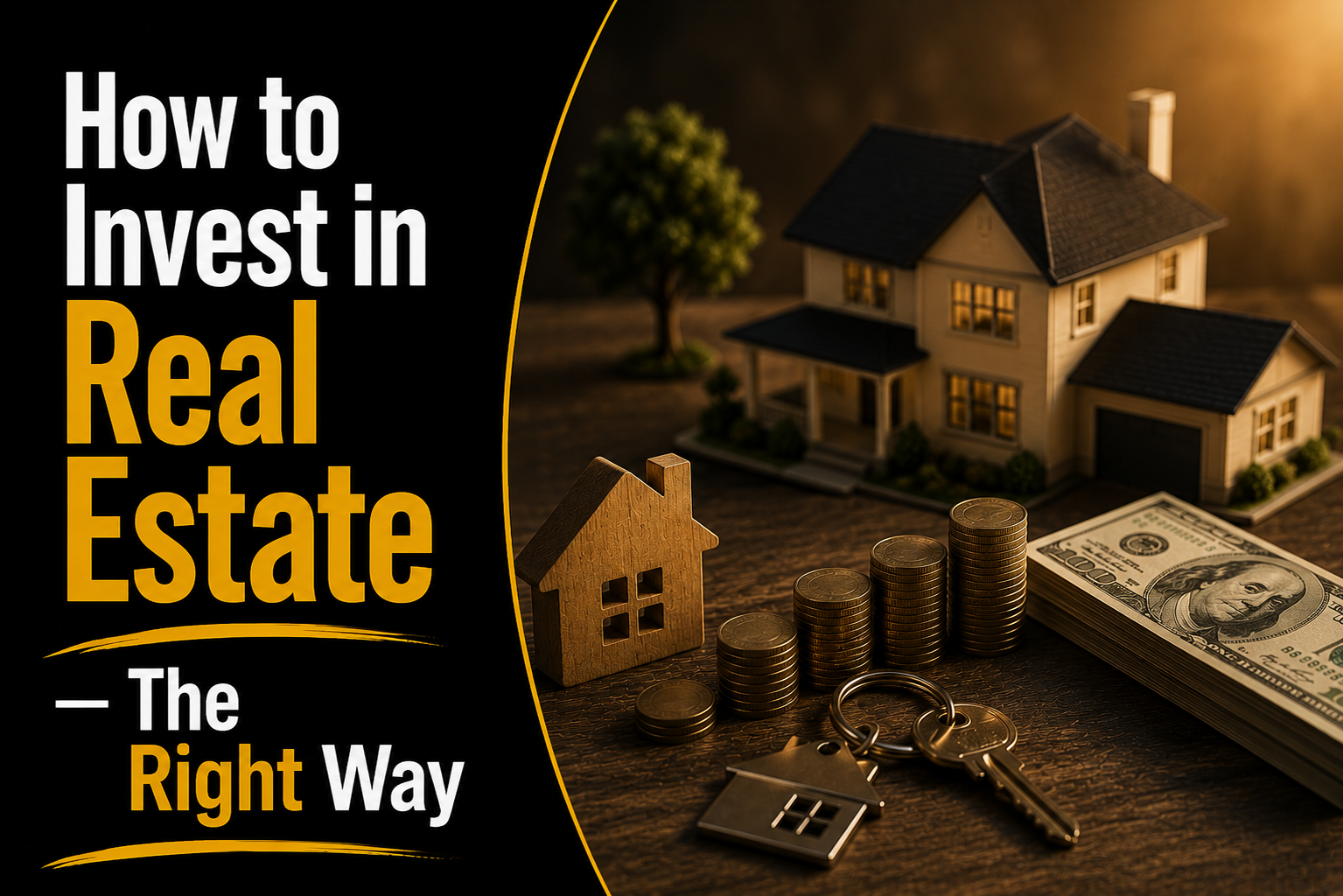 How to Invest in Real Estate — The Right Way