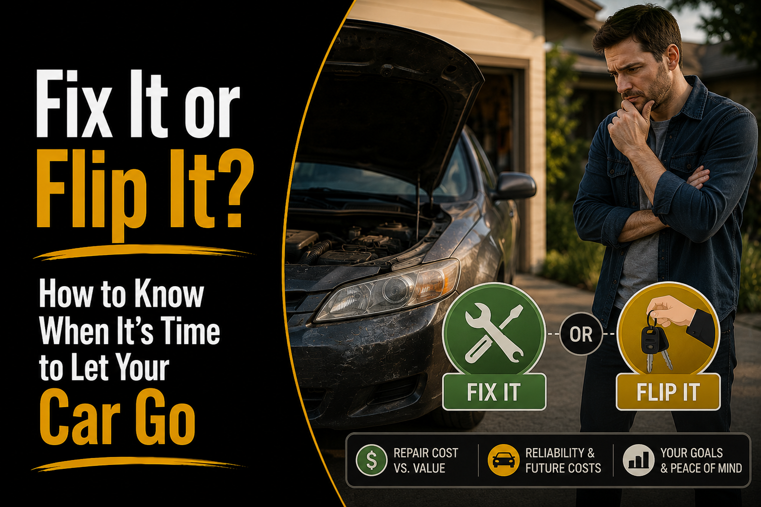 Fix It or Flip It? How to Know When It's Time to Let Your Car Go