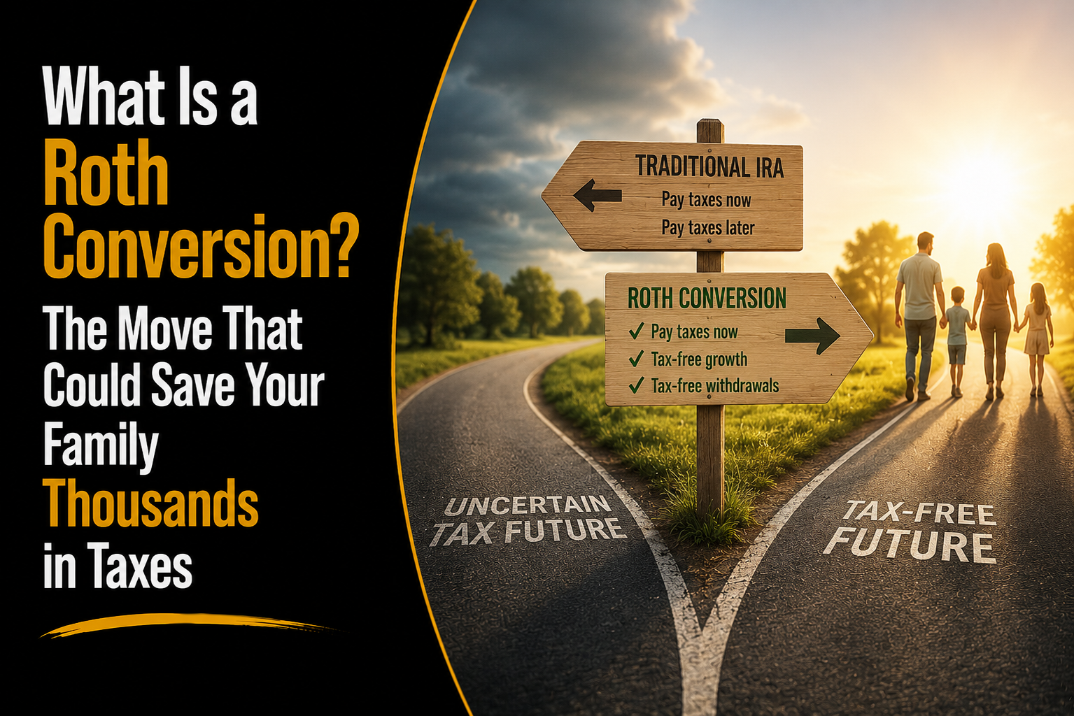 What Is a Roth Conversion? The Move That Could Save Your Family Thousands in Taxes