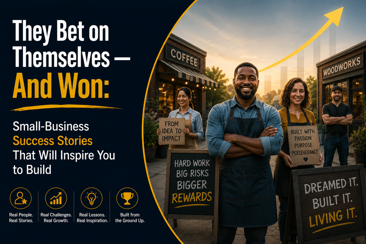 They Bet on Themselves — And Won: Small-Business Success Stories That Will Inspire You to Build