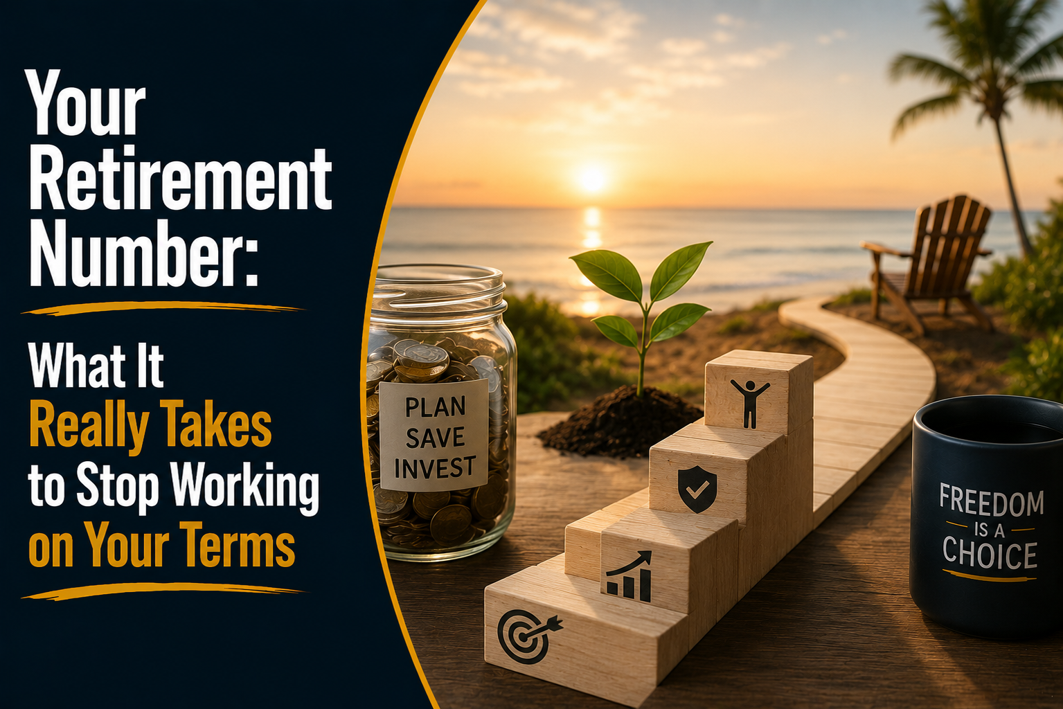 Your Retirement Number: What It Really Takes to Stop Working on Your Terms