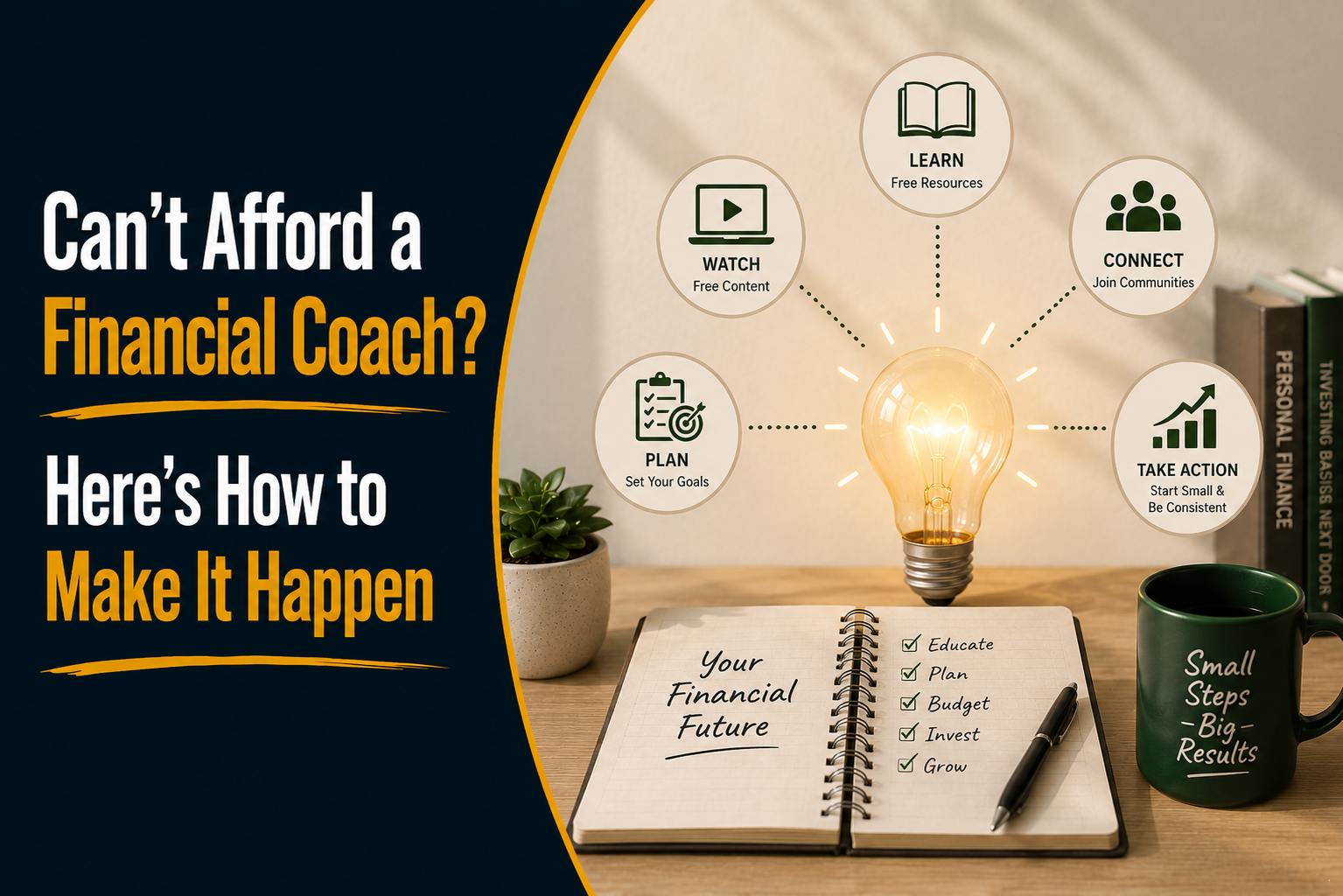 Can't Afford a Financial Coach? Here's How to Make It Happen