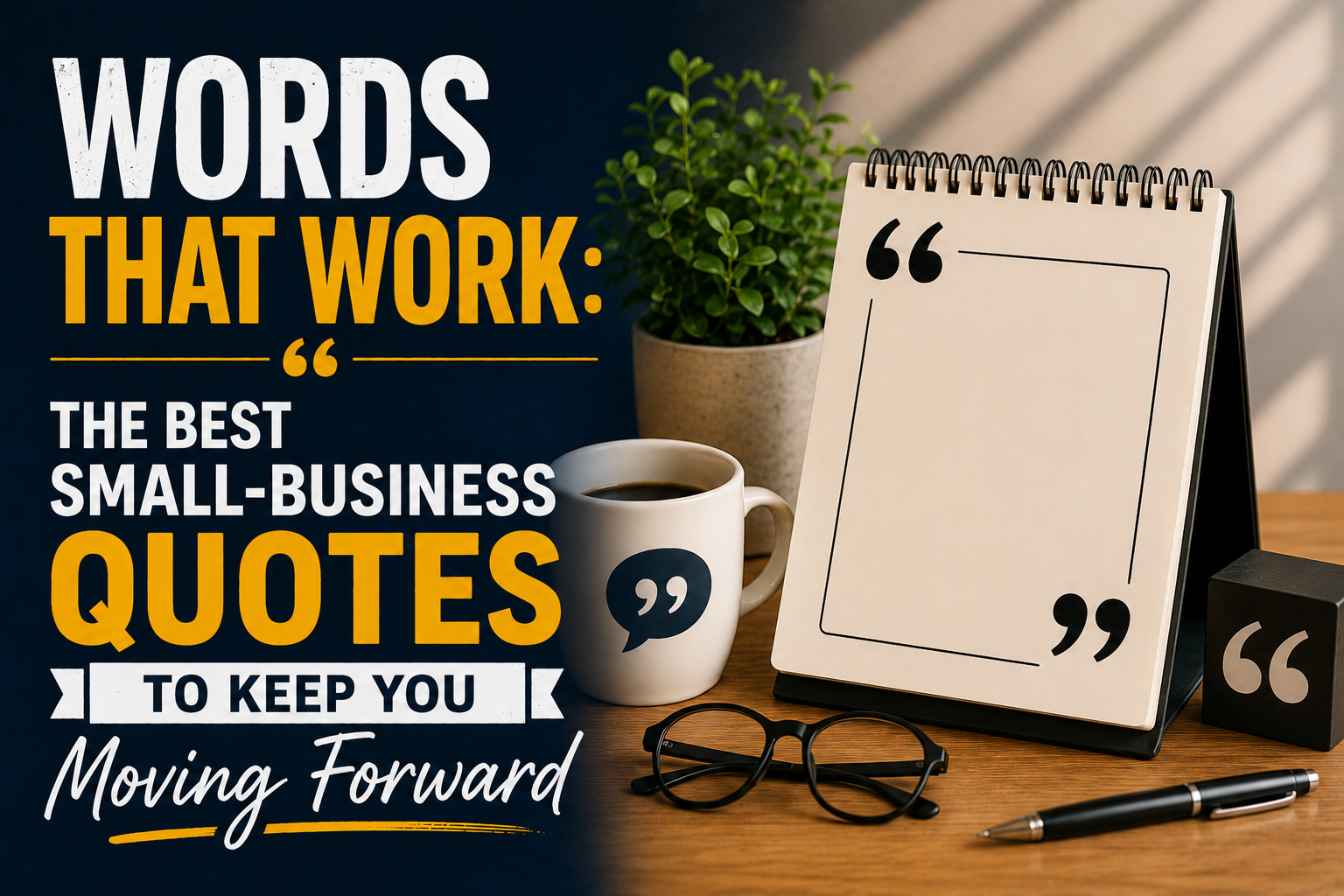 Words That Work: The Best Small-Business Quotes to Keep You Moving Forward