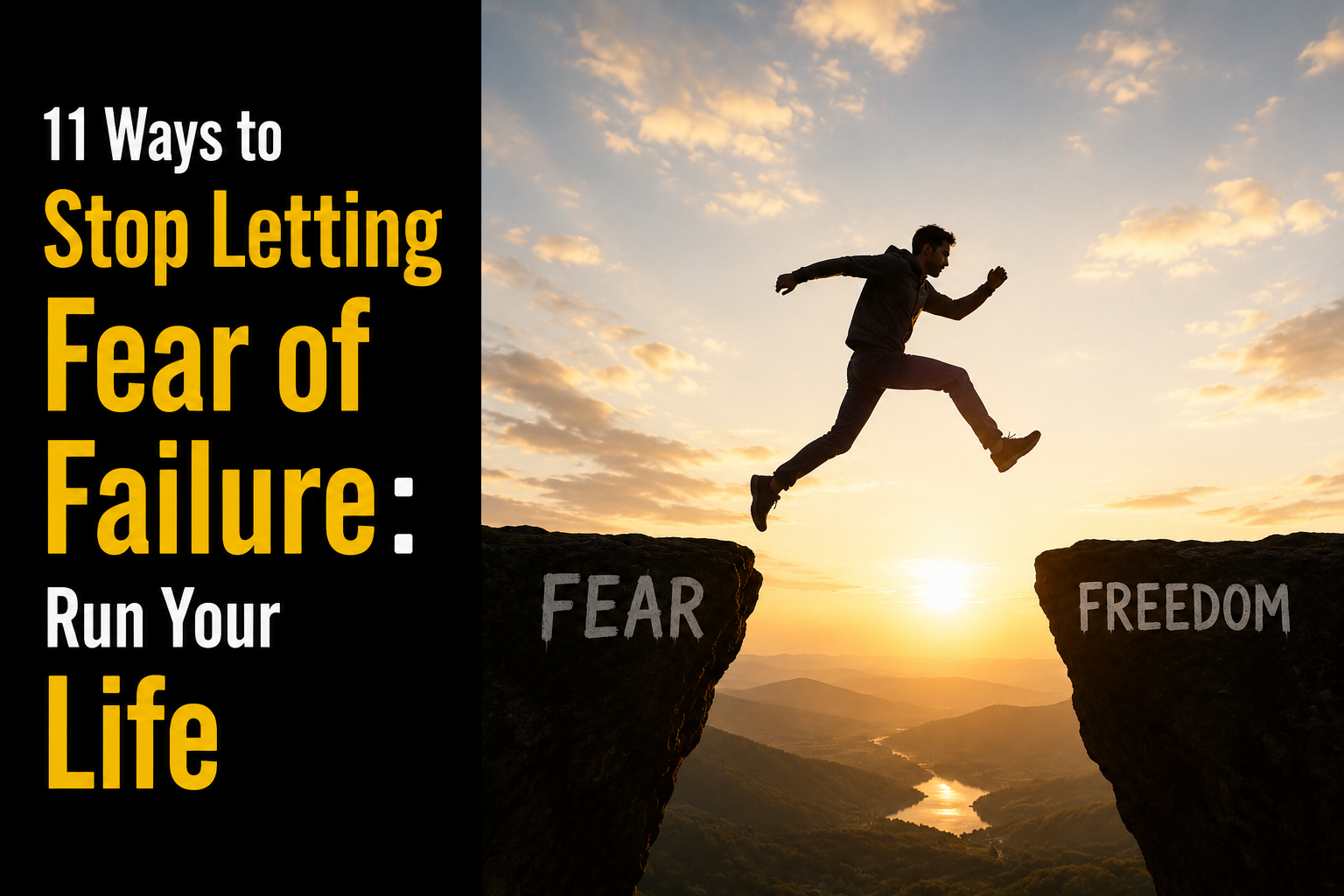 11 Ways to Stop Letting Fear of Failure Run Your Life