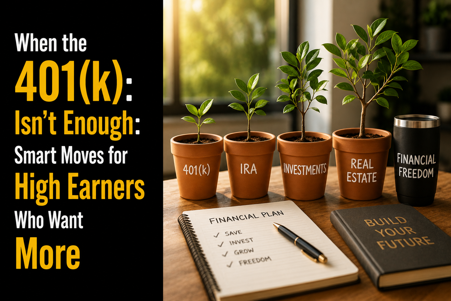 When the 401(k) Isn't Enough: Smart Moves for High Earners Who Want More