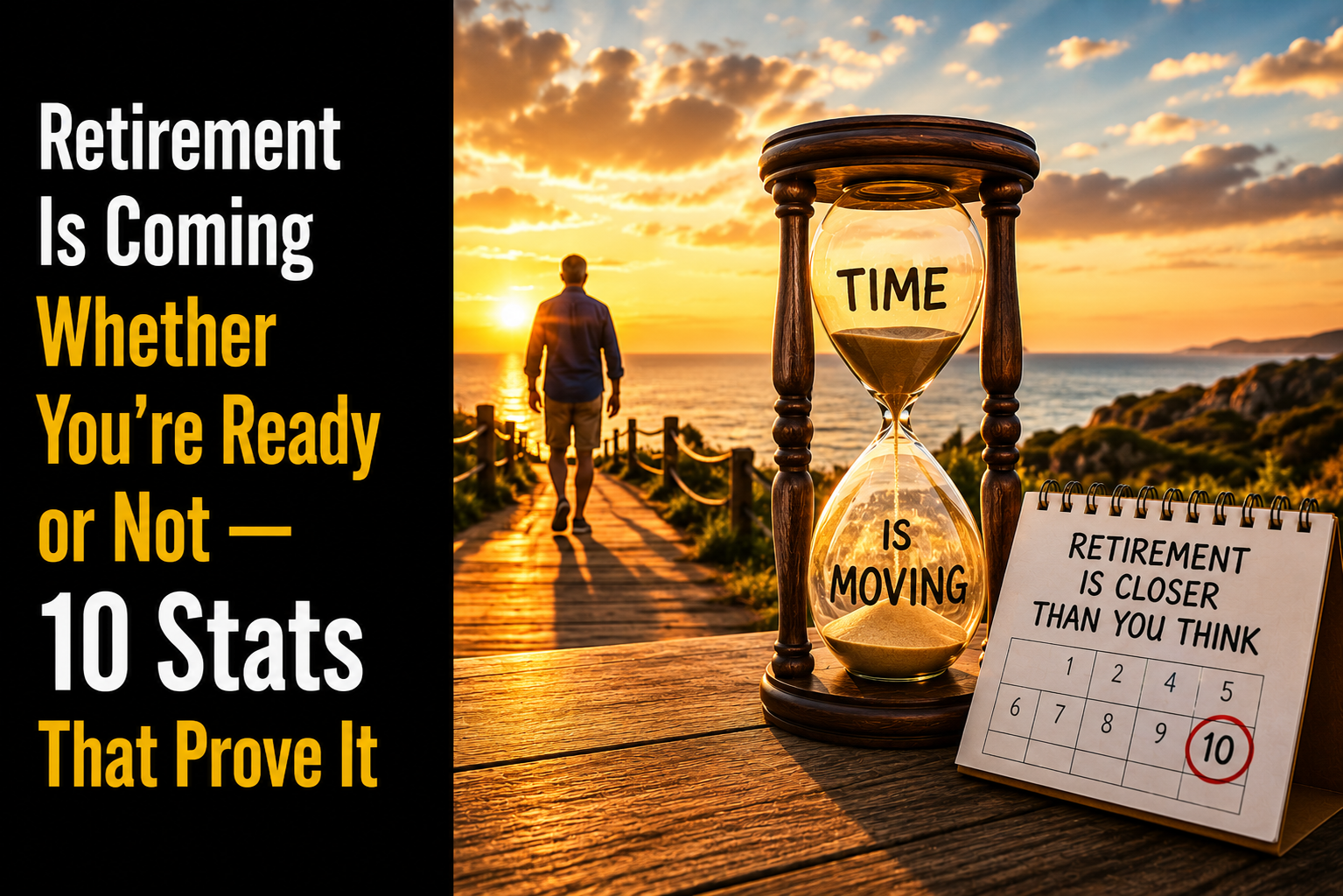 Retirement Is Coming Whether You're Ready or Not — 10 Stats That Prove It