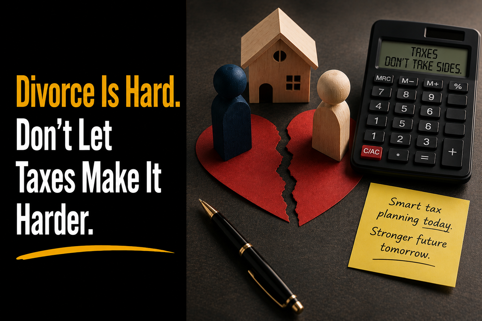 Divorce Is Hard. Don't Let Taxes Make It Harder.