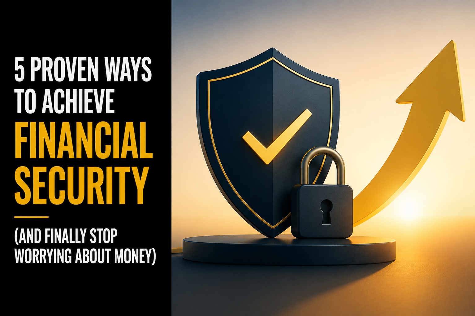 5 Proven Ways To Achieve Financial Security (And Finally Stop Worrying About Money)