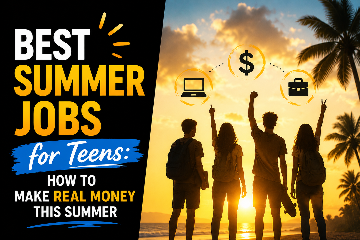 Best Summer Jobs for Teens: How to Make Real Money This Summer