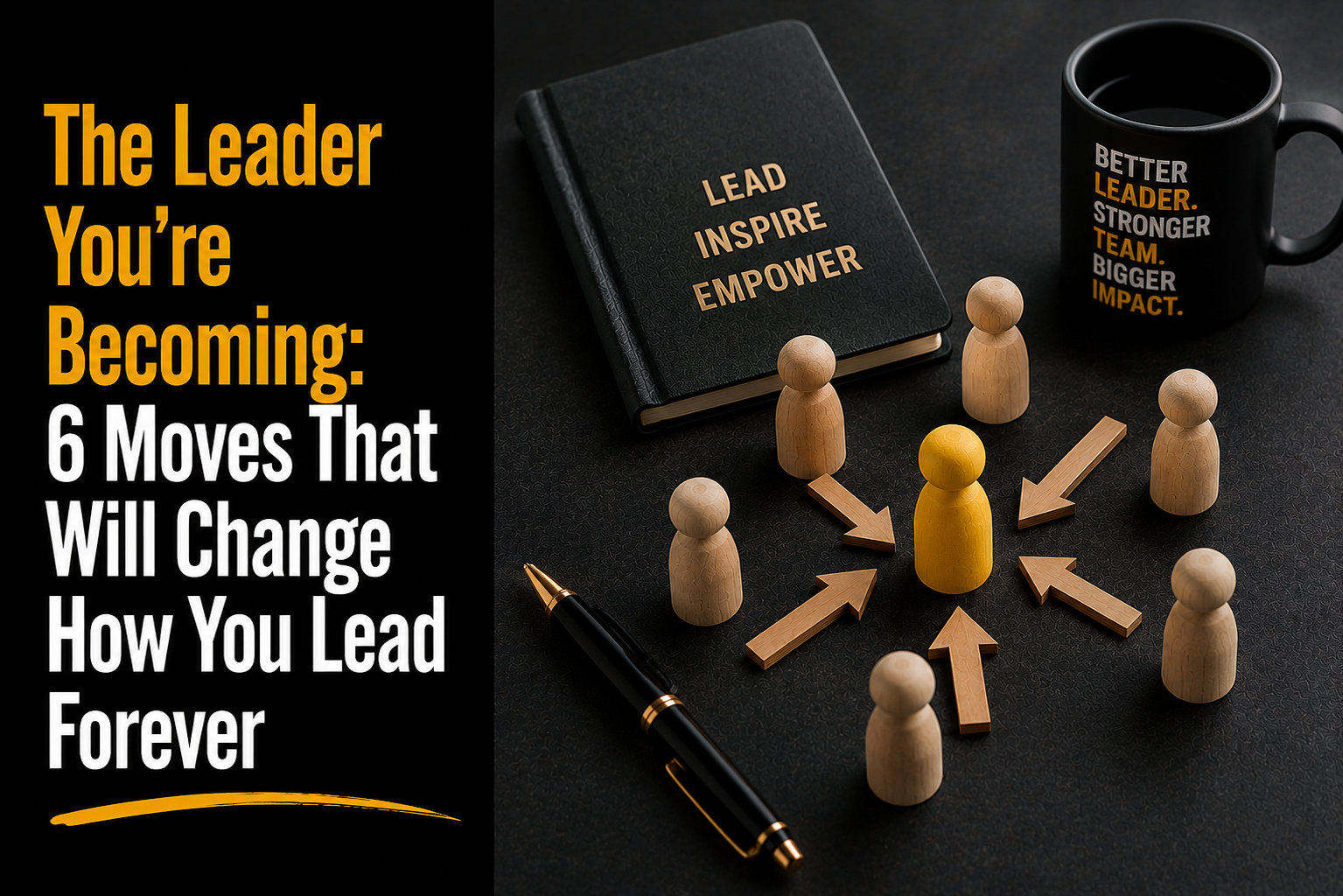 The Leader You're Becoming: 6 Moves That Will Change How You Lead Forever
