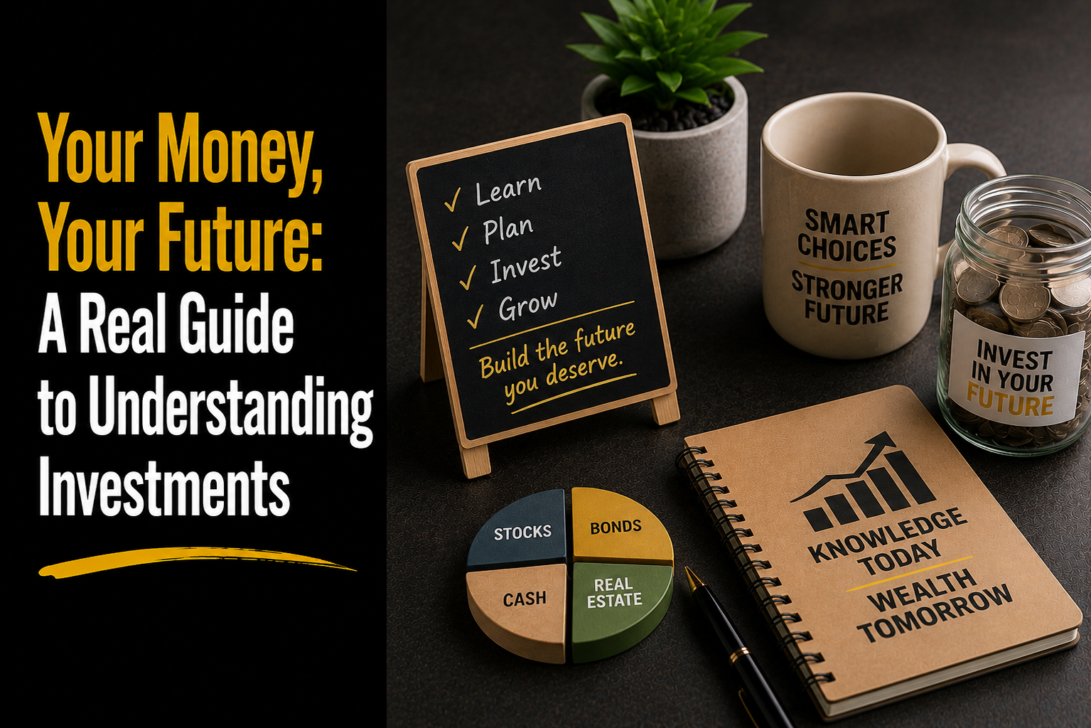 Your Money, Your Future: A Real Guide to Understanding Investments