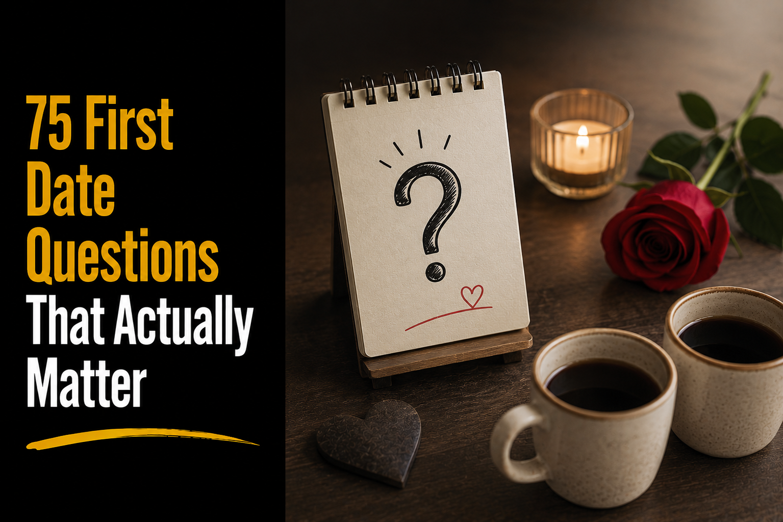 75 First Date Questions That Actually Matter